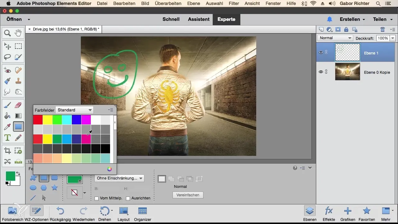 Vielfältige Ebenenarten in Photoshop Elements