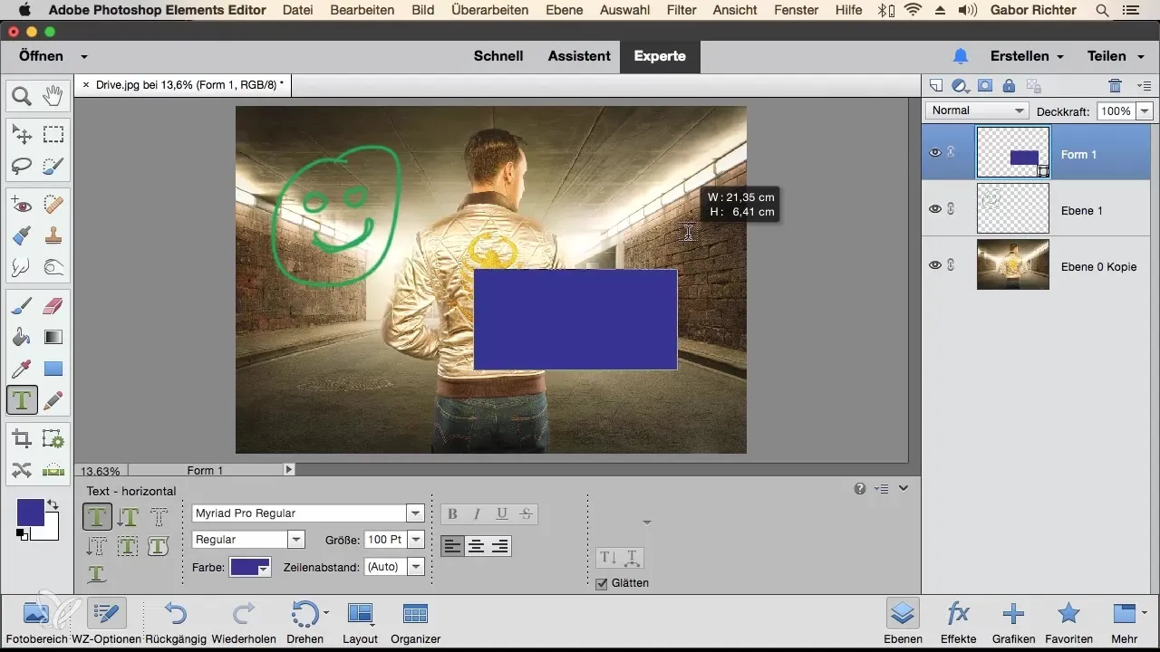 Vielfältige Ebenenarten in Photoshop Elements