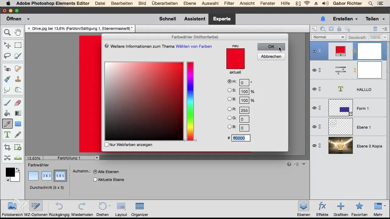 Vielfältige Ebenenarten in Photoshop Elements