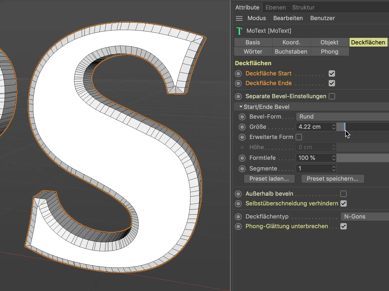 New in Release 21 - improved deck surfaces and bevels