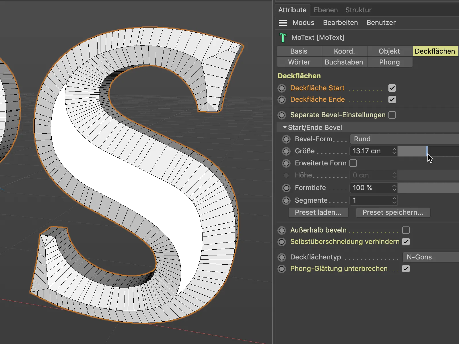 New in Release 21 - improved deck surfaces and bevels