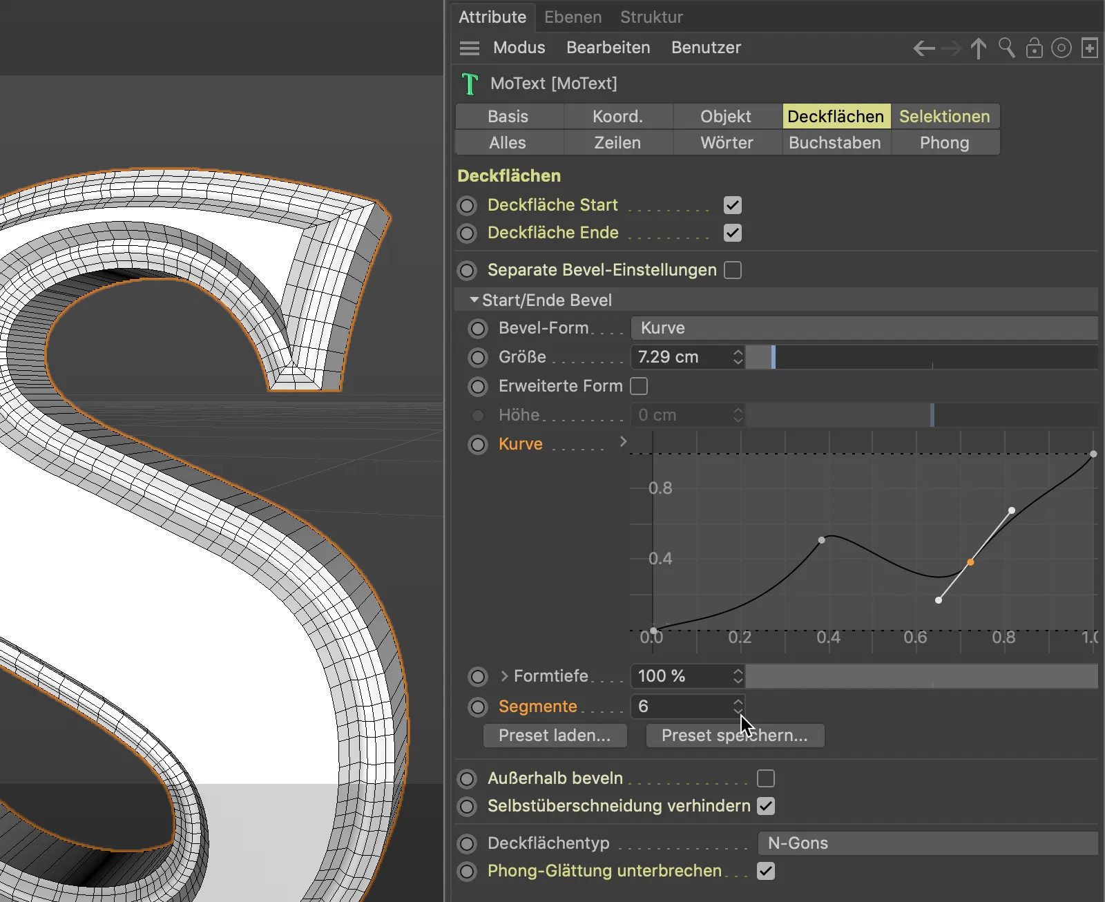 New in Release 21 - improved deck surfaces and bevels