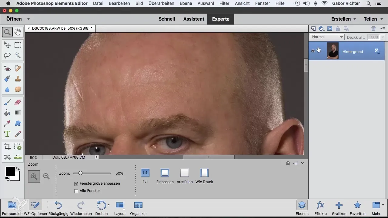 Effektive Nutzung des Kopierstempels in Photoshop Elements