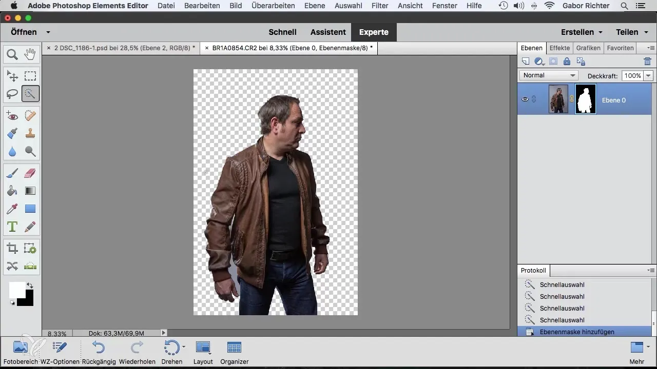 Einfaches Arbeiten mit dem Schnellauswahlwerkzeug in Photoshop Elements Einfaches Arbeiten mit dem Schnellauswahlwerkzeug in Photoshop Elements