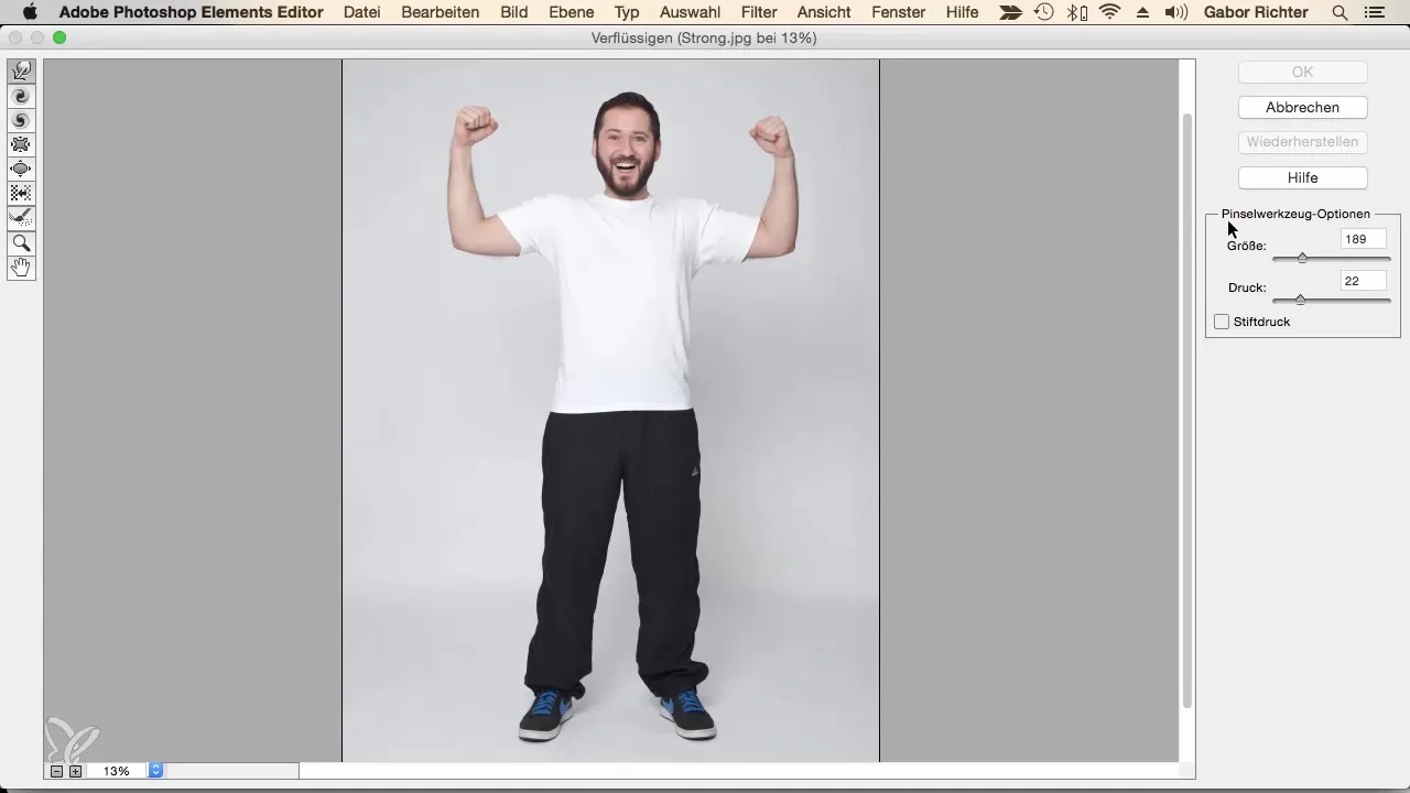 Kreative Anpassungen mit Verflüssigen in Photoshop Elements Kreative Anpassungen mit Verflüssigen in Photoshop Elements