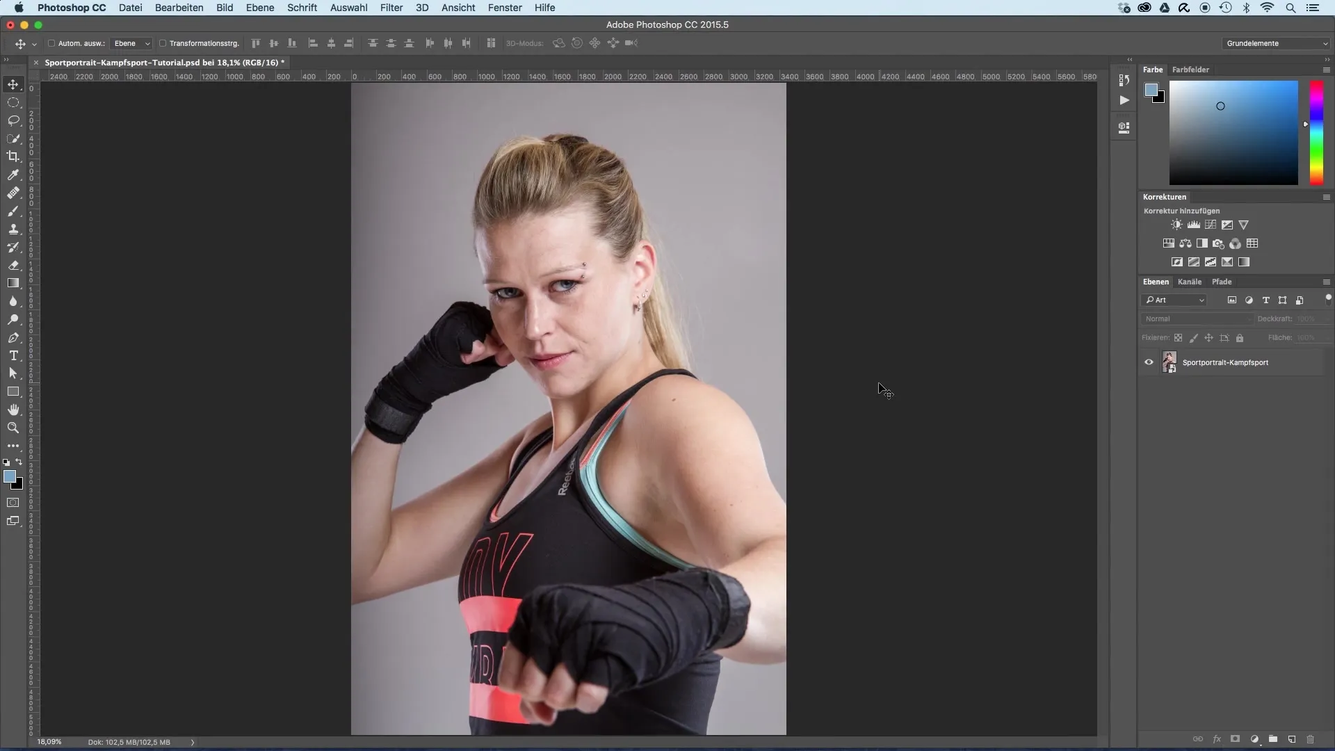 Optimiser le portrait sportif - Recadrage d'image simplifié Optimiser le portrait sportif - recadrer l'image facilement