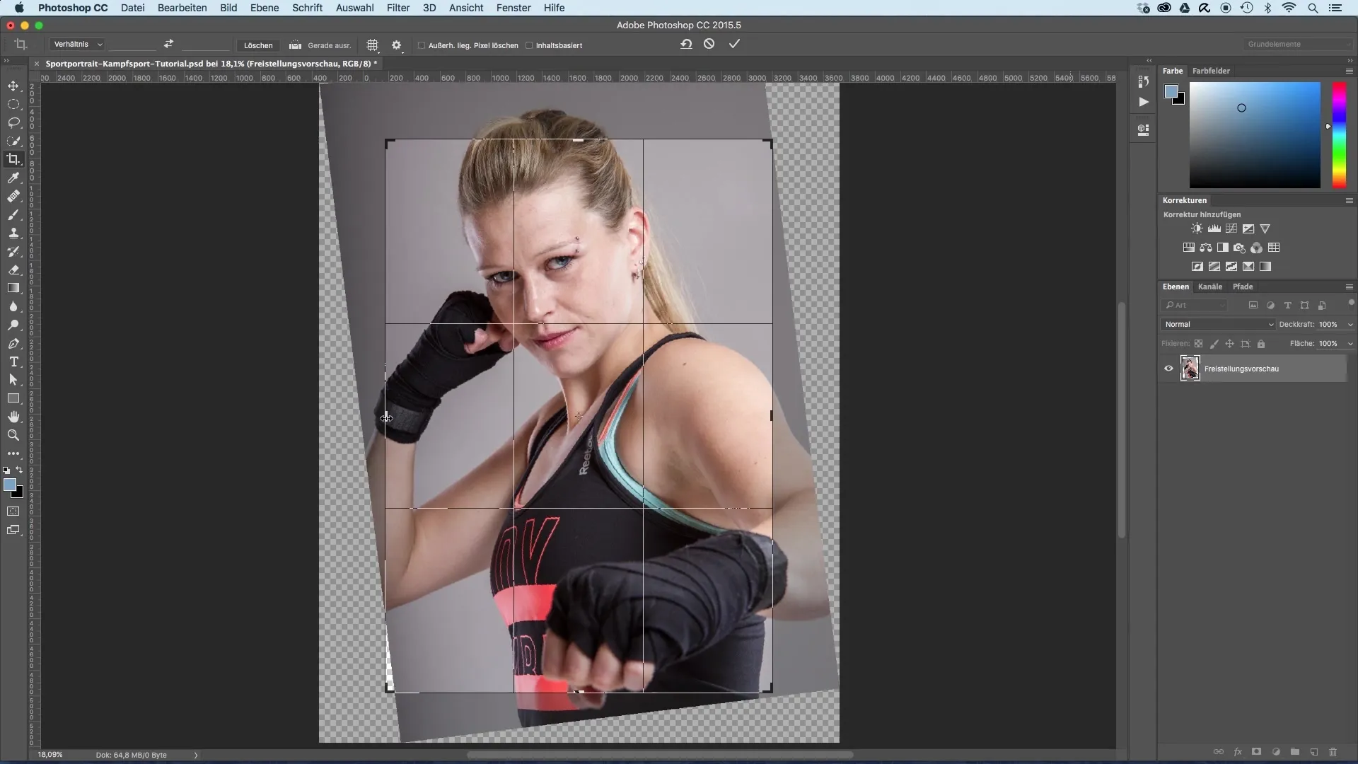 Optimiser le portrait sportif - Rogner une image facilement Optimiser le portrait sportif - Rogner l'image facilement