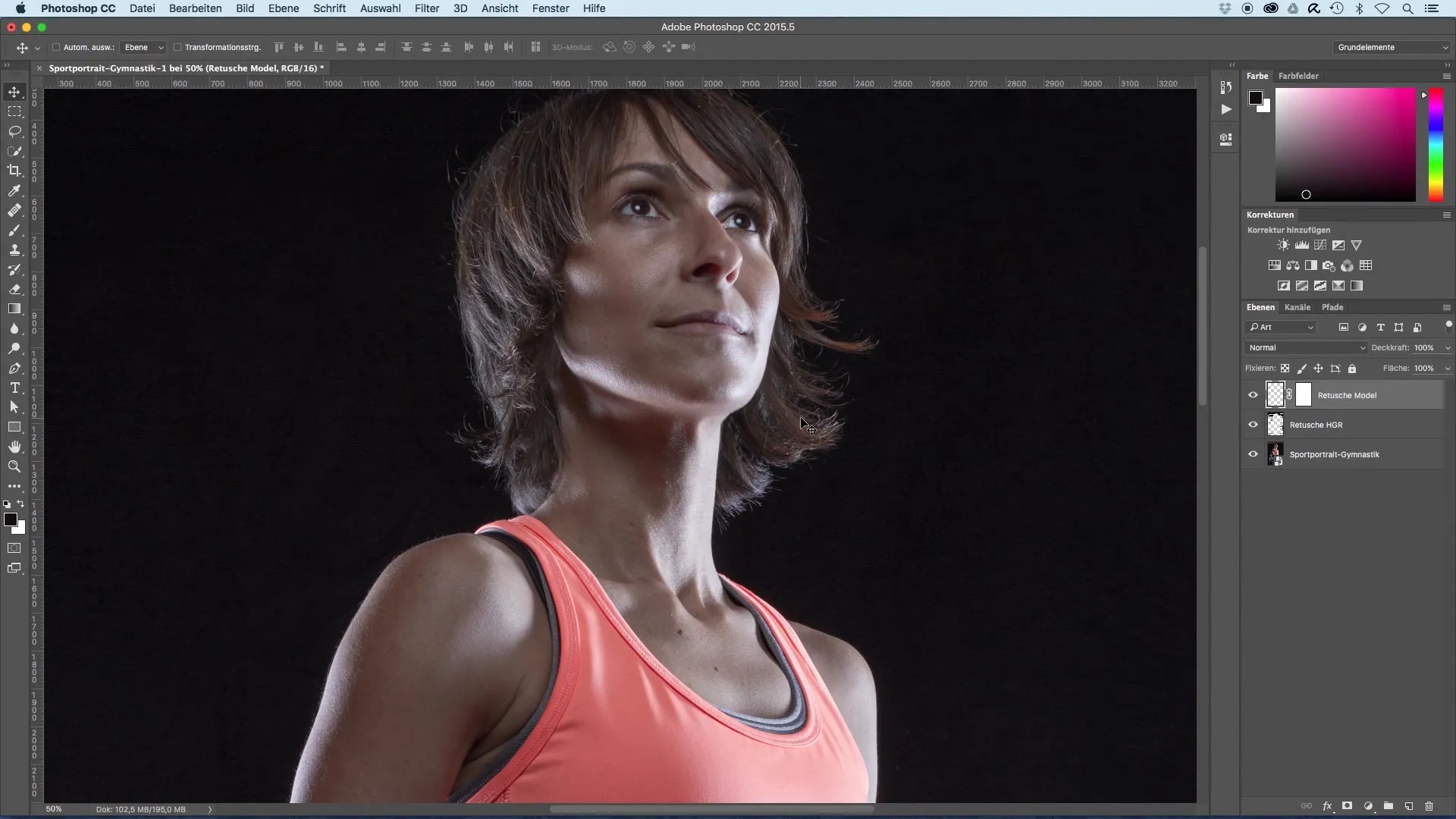Retouche de portraits sportifs - Soins de la peau naturels Retouche de portraits sportifs - Soins de la peau naturels