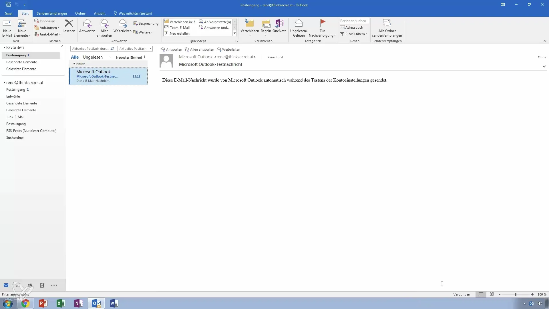 Configurar la cuenta de correo electrónico de manera efectiva en Outlook 2016 Configurar la cuenta de correo electrónico de forma eficaz en Outlook 2016
