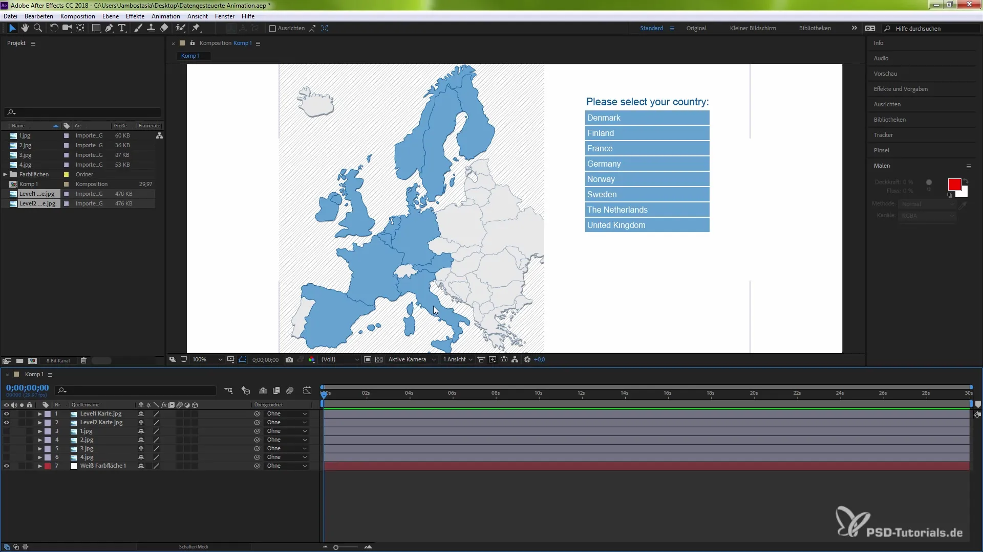Data-driven animation in After Effects CC 2018 Data-driven animation in After Effects CC 2018
