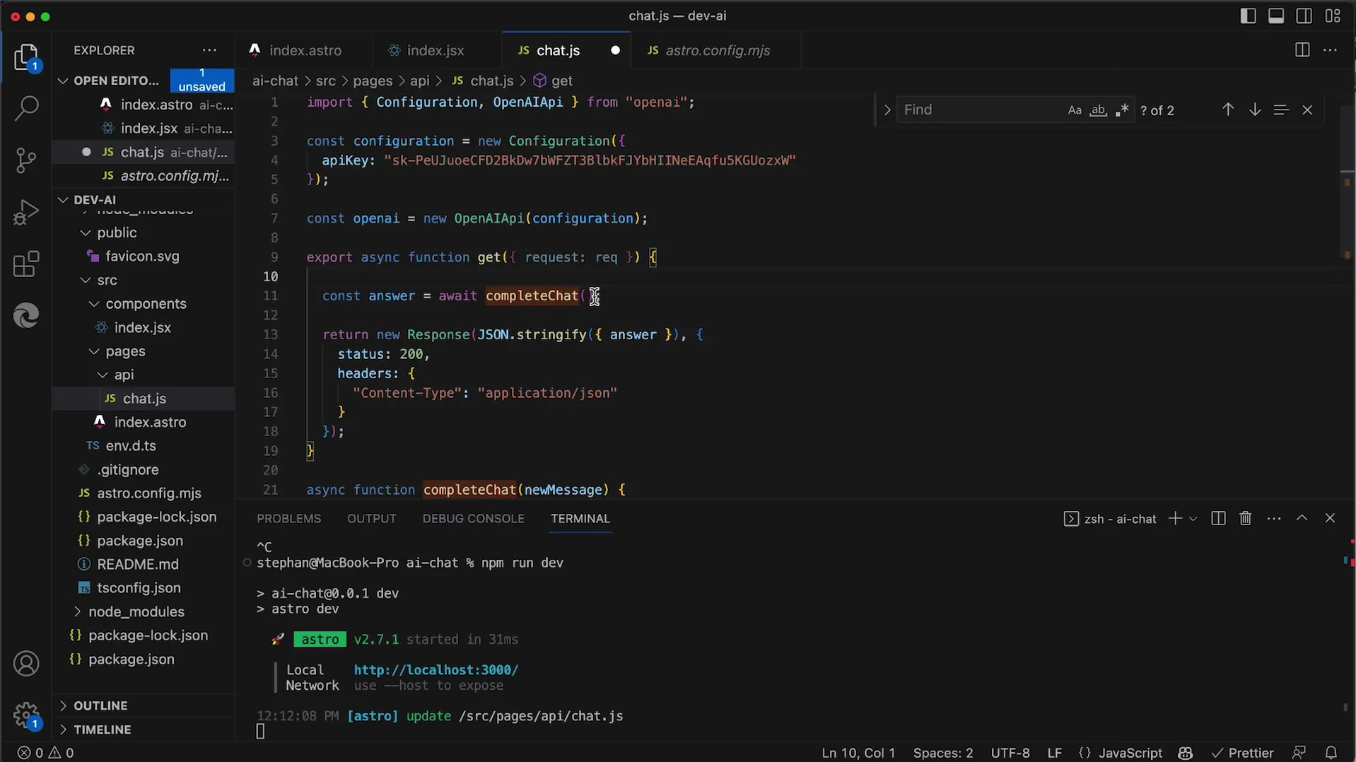 OpenAI API: Předávat uživatelské zprávy pomocí URL