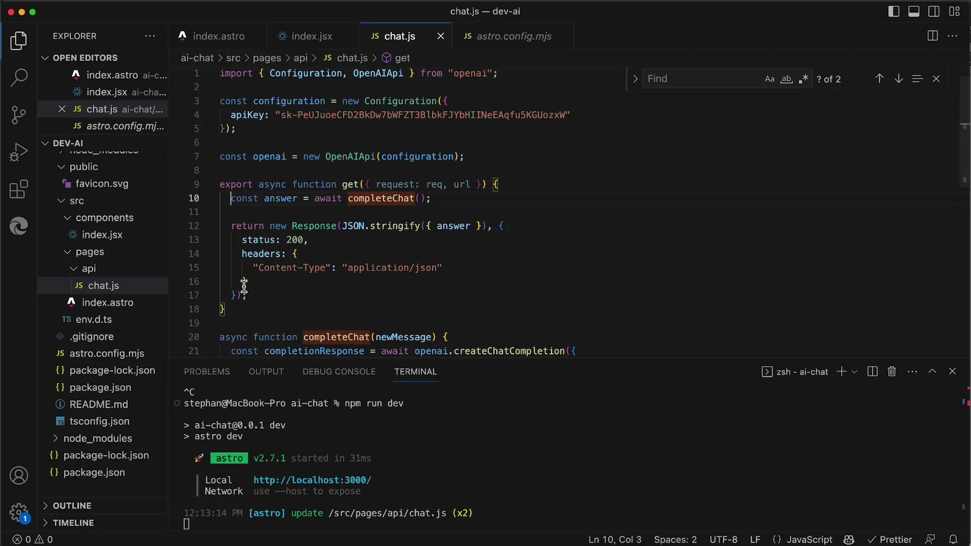 OpenAI API: Předat uživatelské zprávy pomocí URL