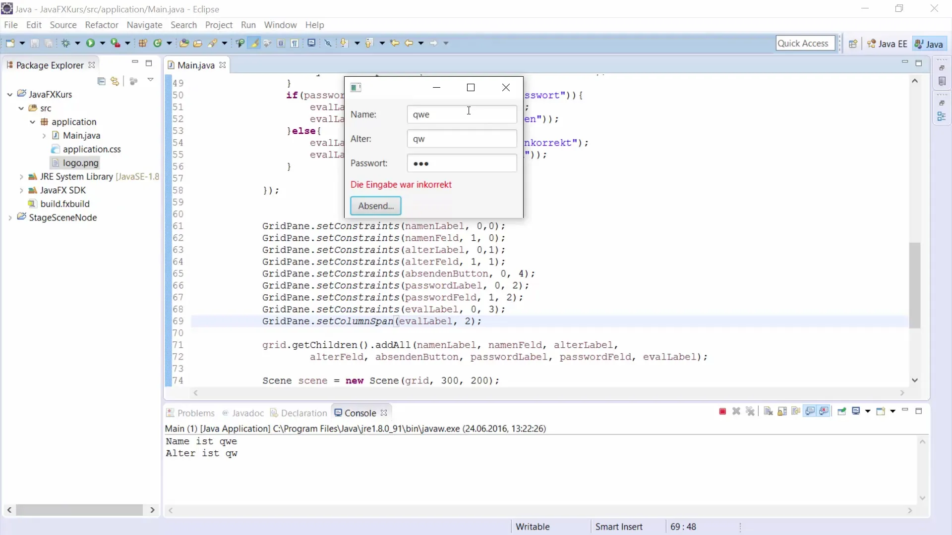 PasswordField in JavaFX – Eine Schritt-für-Schritt Anleitung