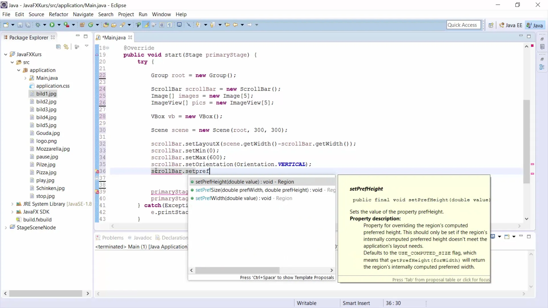 JavaFX ScrollBar: Ein einfaches Tutorial für effektive GUI