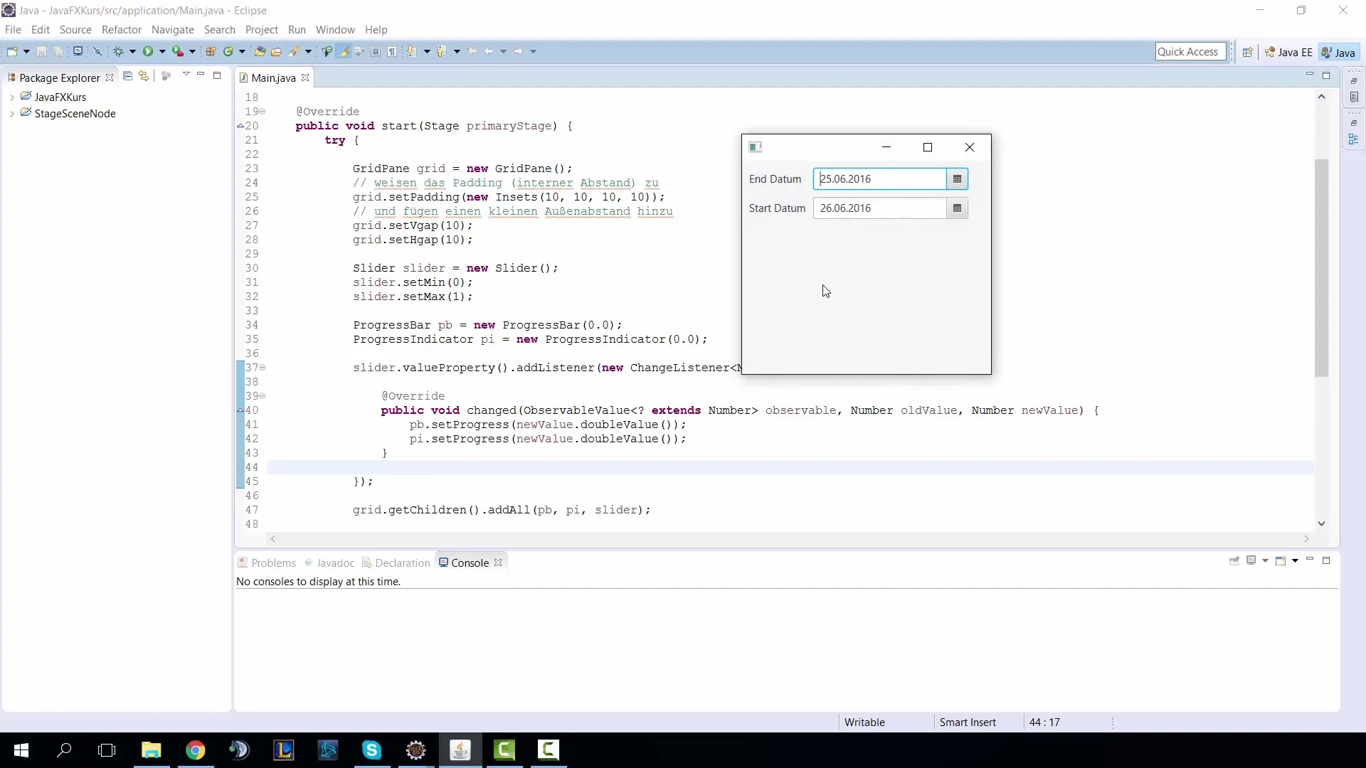 Имплементация на DatePicker в JavaFX