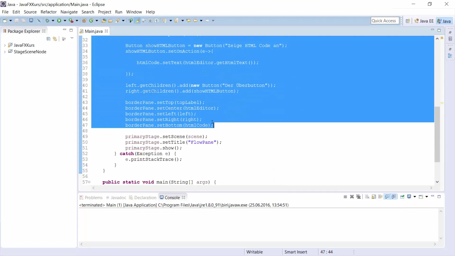 TitledPane in JavaFX – Entwickle dynamische Benutzeroberflächen