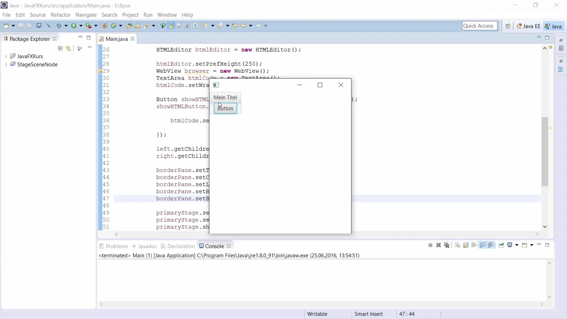 TitledPane in JavaFX – Entwickle dynamische Benutzeroberflächen