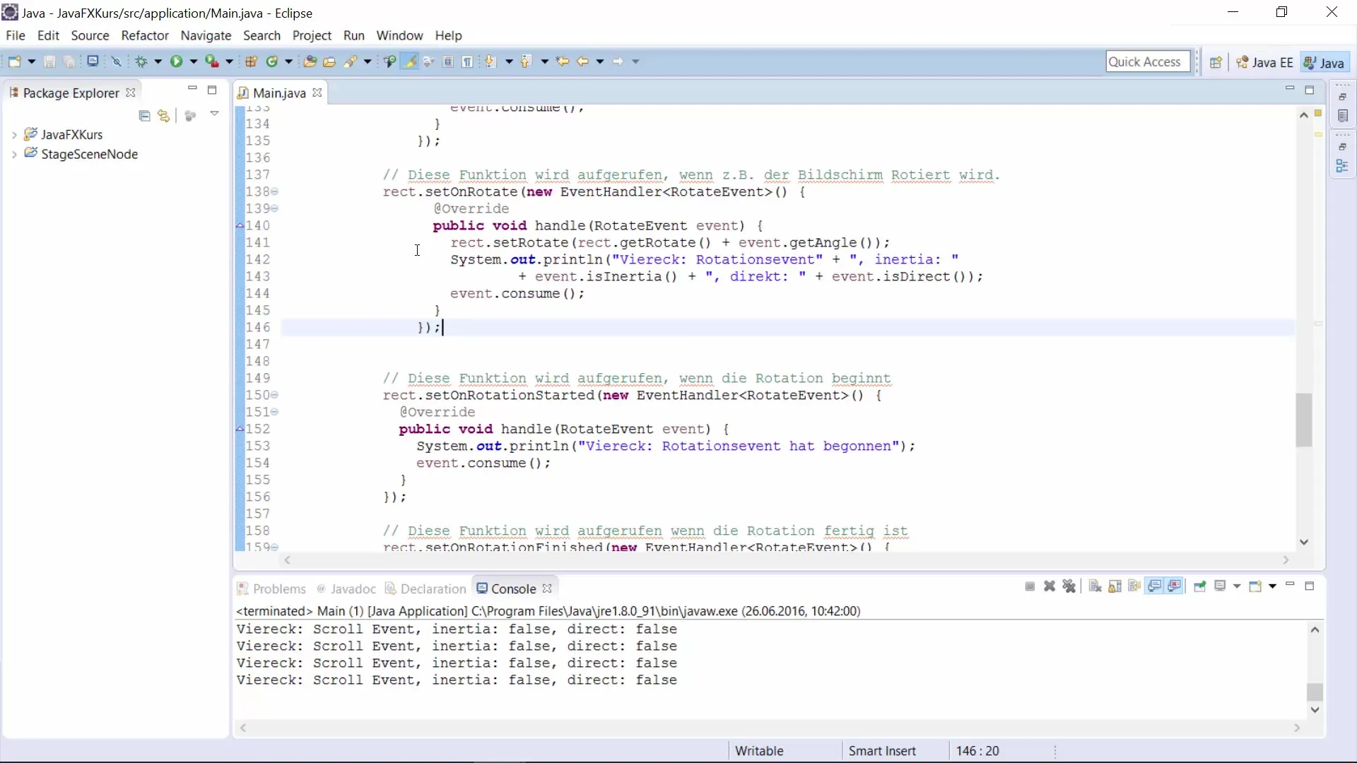 JavaFX Gesten-Events: Interaktive Benutzeroberflächen gestalten
