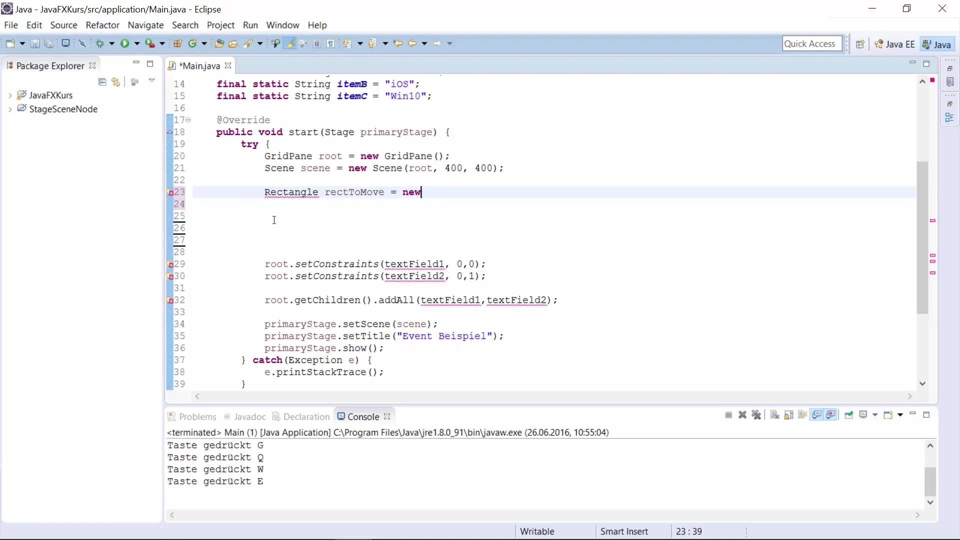Drag und Drop in JavaFX – Schritt-für-Schritt Anleitung für Anfänger