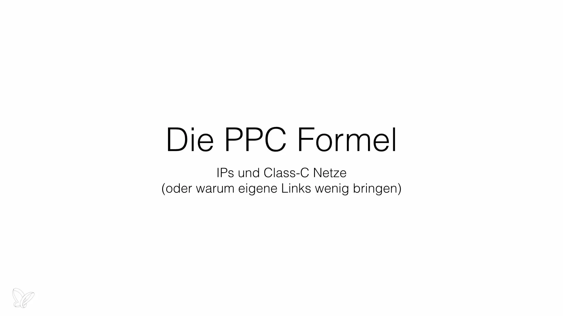 IPs und Class-C-Netzwerke für Suchmaschinenoptimierung