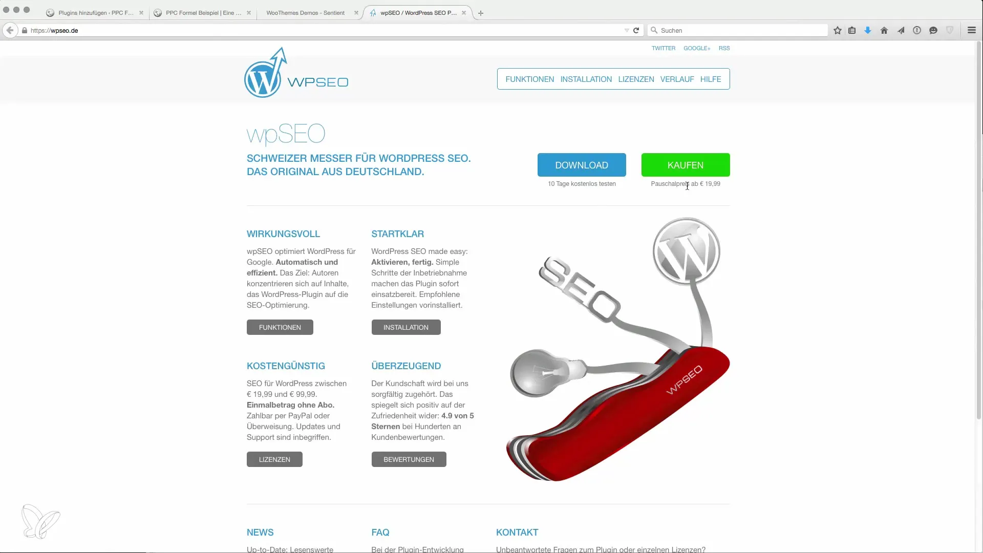 Wichtige Plugins für AdSense und Monetarisierung