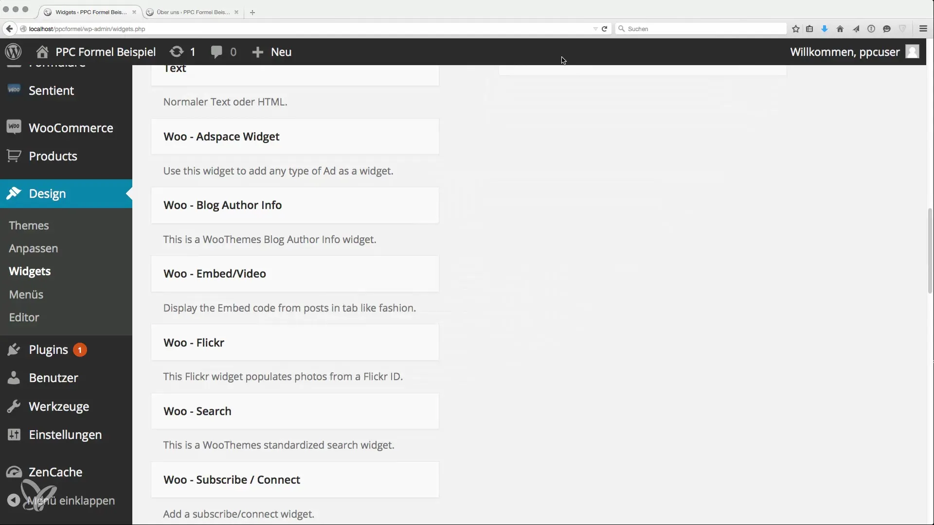 Effektive Einrichtung von Menüs und Widgets für Webseiten