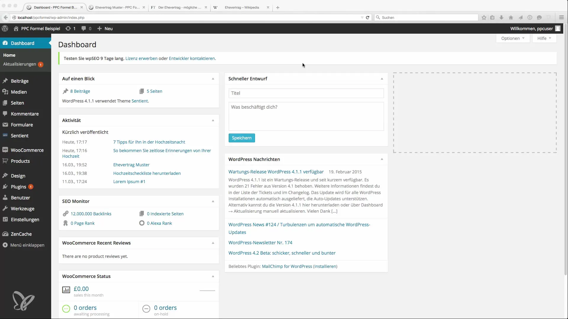 Set up XML sitemap for quick indexing