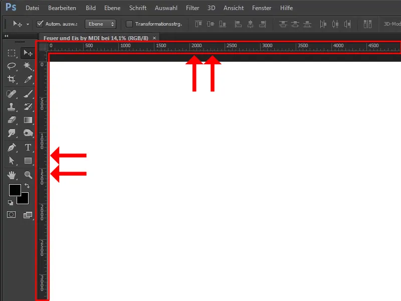 Photoshop composing - Fire and ice - Part 01: Introduction, preparation and placement of the first image