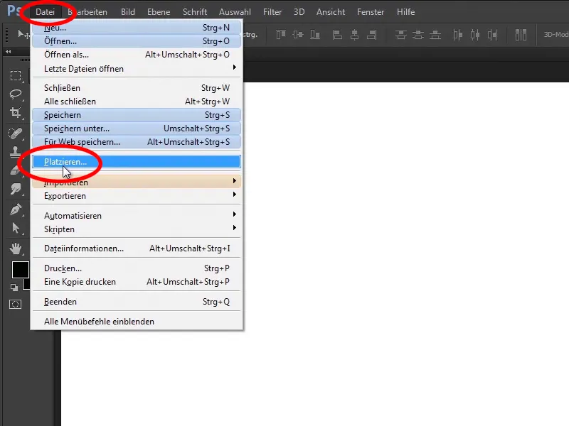 Photoshop kombinování - Oheň a led - Část 01: Úvod, příprava a umístění prvního obrázku Photoshop-Composing - Oheň a led - Část 01: Úvod, příprava a umístění prvního obrázku