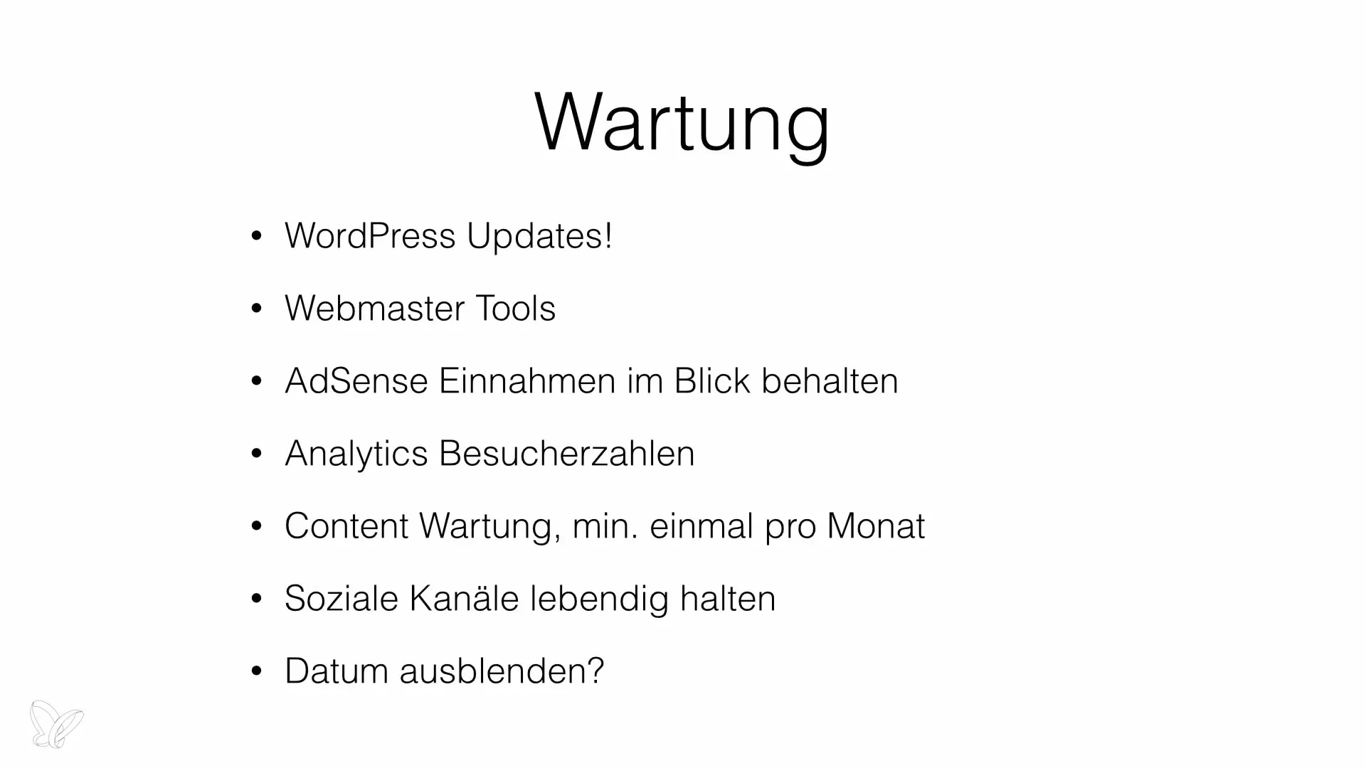 Webseitenpflege für AdSense Einnahmen maximieren
