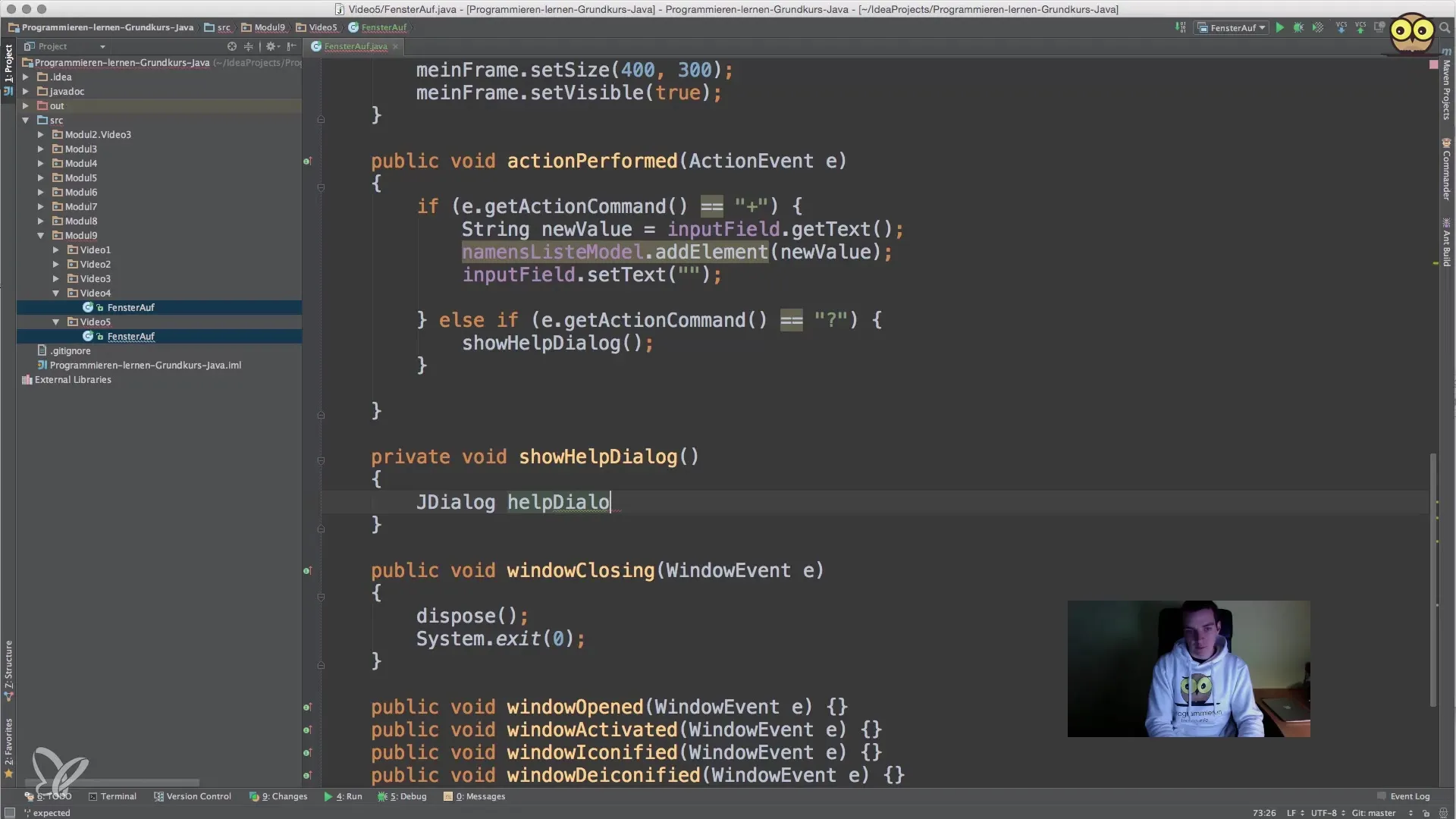 Opret modale vinduer med JDialog i Java Oprette modale vinduer med JDialog i Java