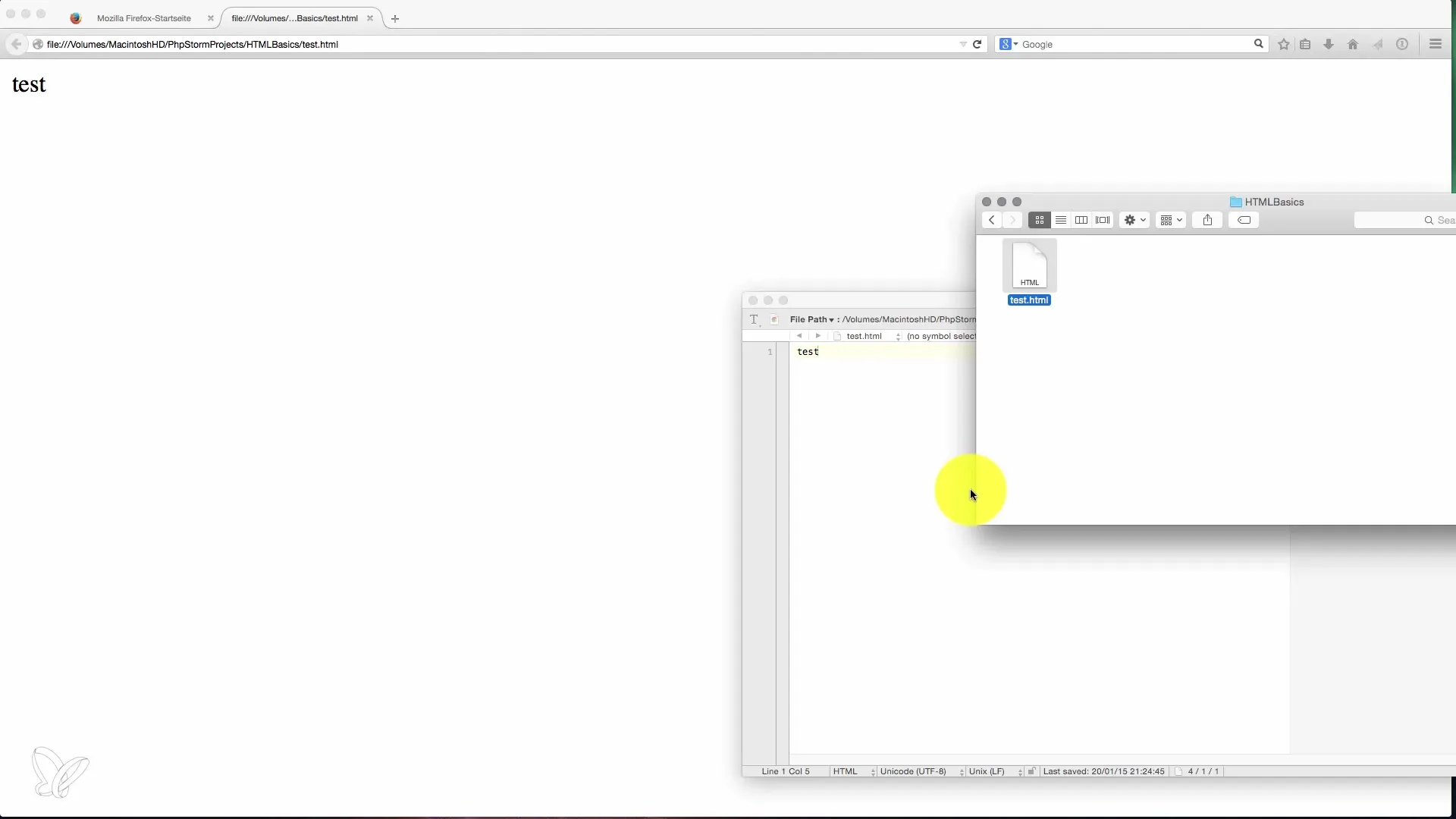 Grundlæggende om oprettelse og redigering af HTML-dokumenter Grundlaget for oprettelse og redigering af HTML-dokumenter