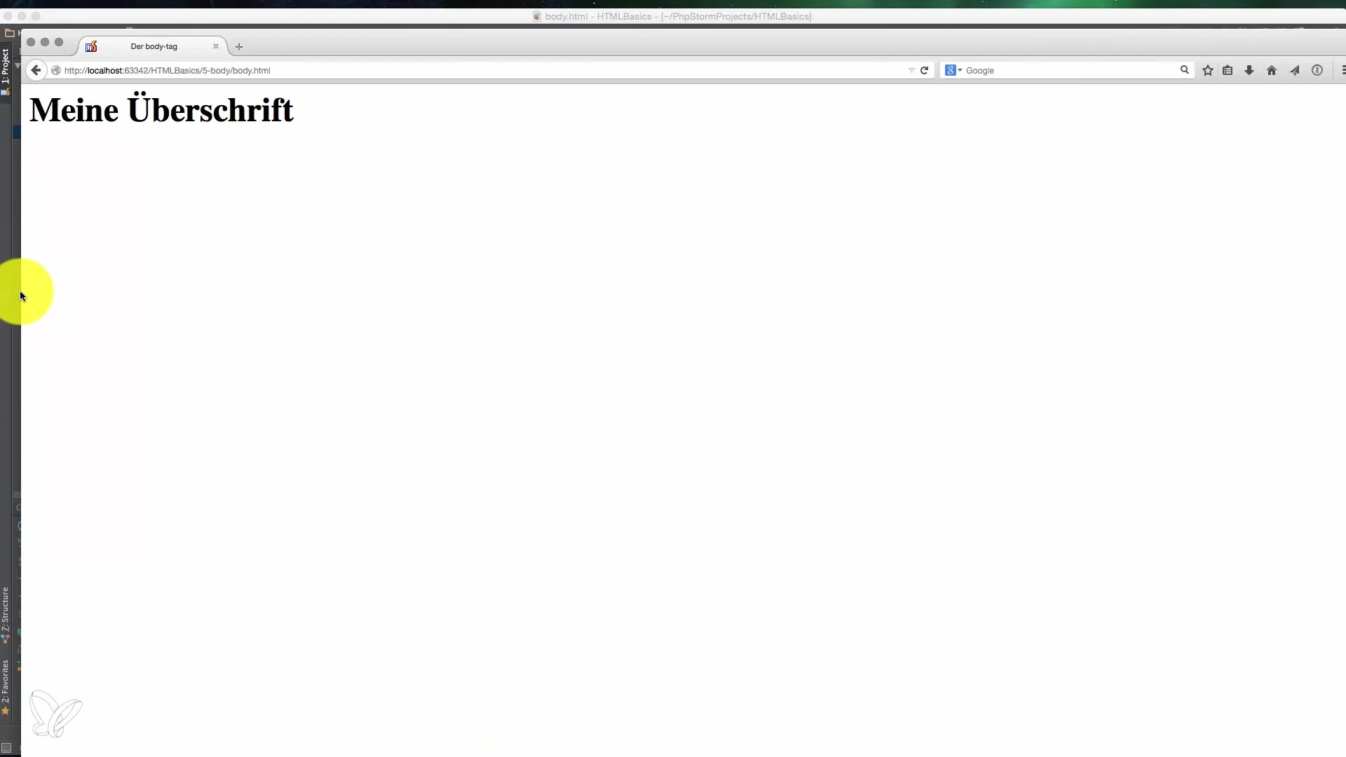 Body-område i HTML – Indhold indtastes korrekt Body-område i HTML – Indhold indsættes korrekt