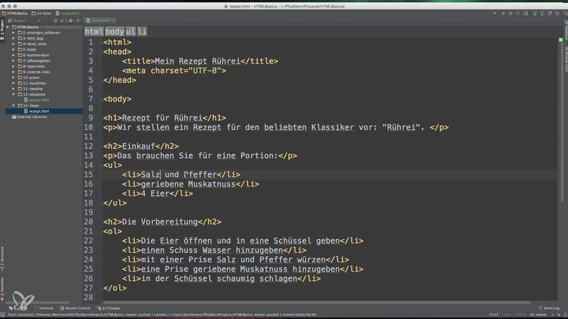 Základy zoznamov v HTML pre štruktúru a prehľadnosť Základy zoznamov v HTML na štruktúru a prehľadnosť