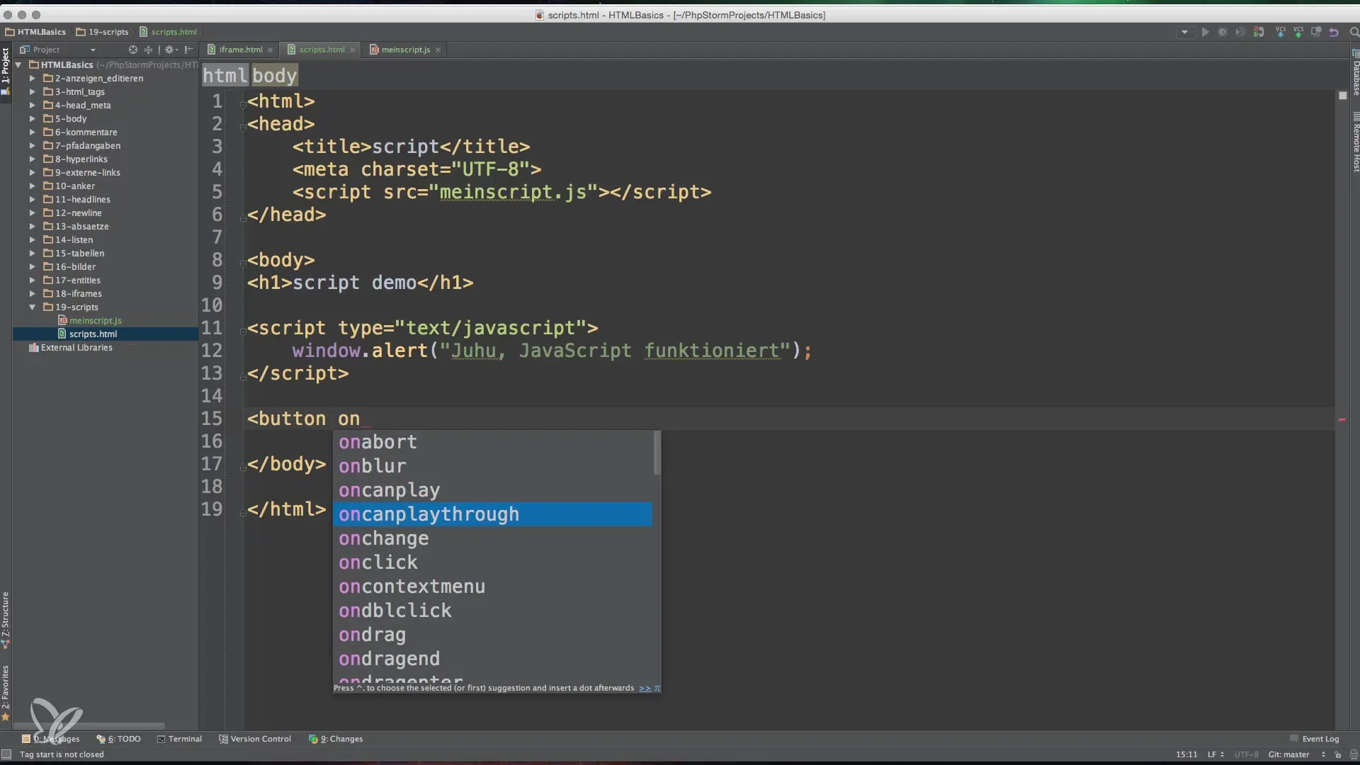 Integrering af JavaScript i HTML – En vejledning Integrering af JavaScript i HTML – En vejledning