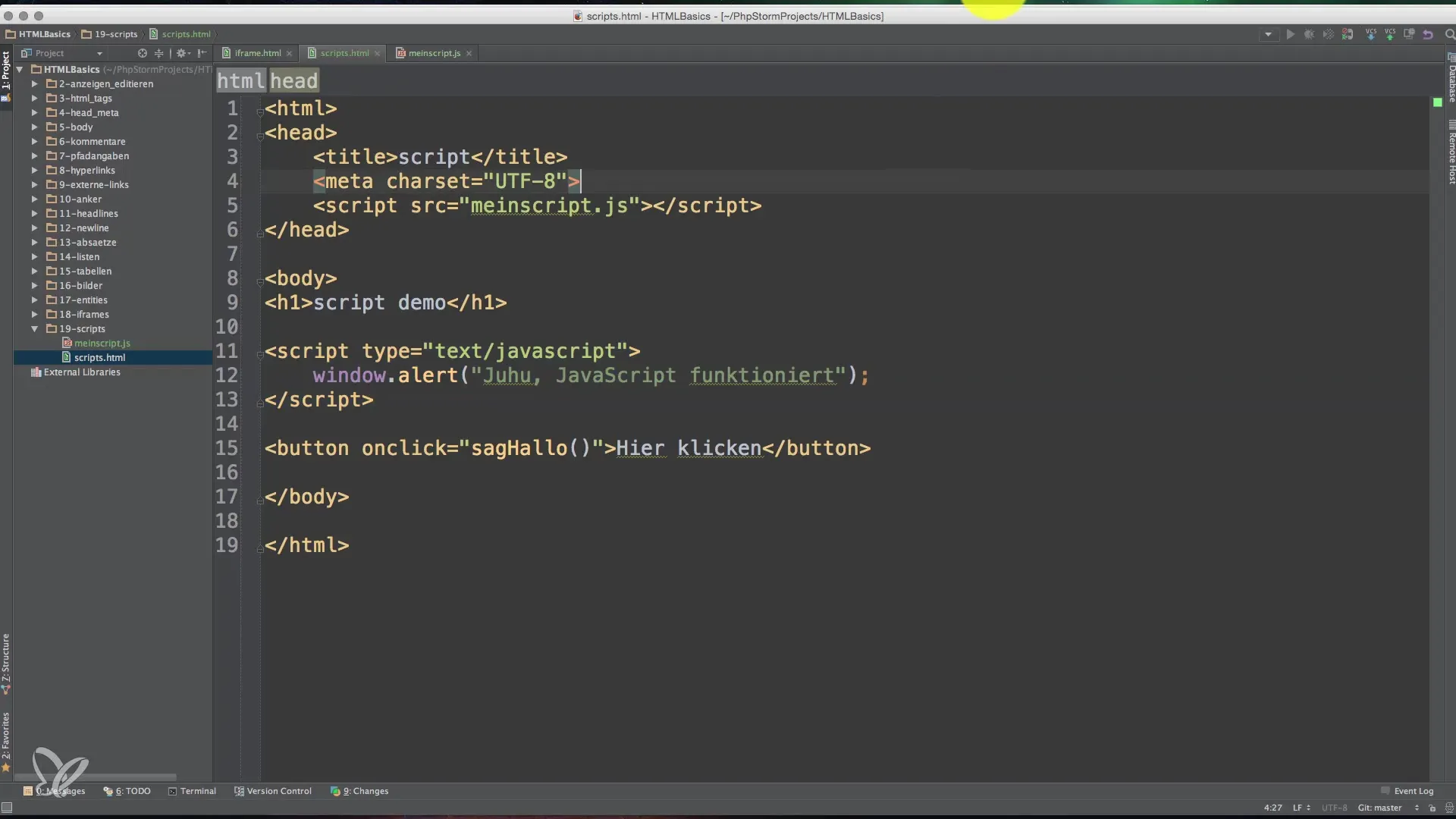 Integrering af JavaScript i HTML - En vejledning Integrering af JavaScript i HTML – En vejledning