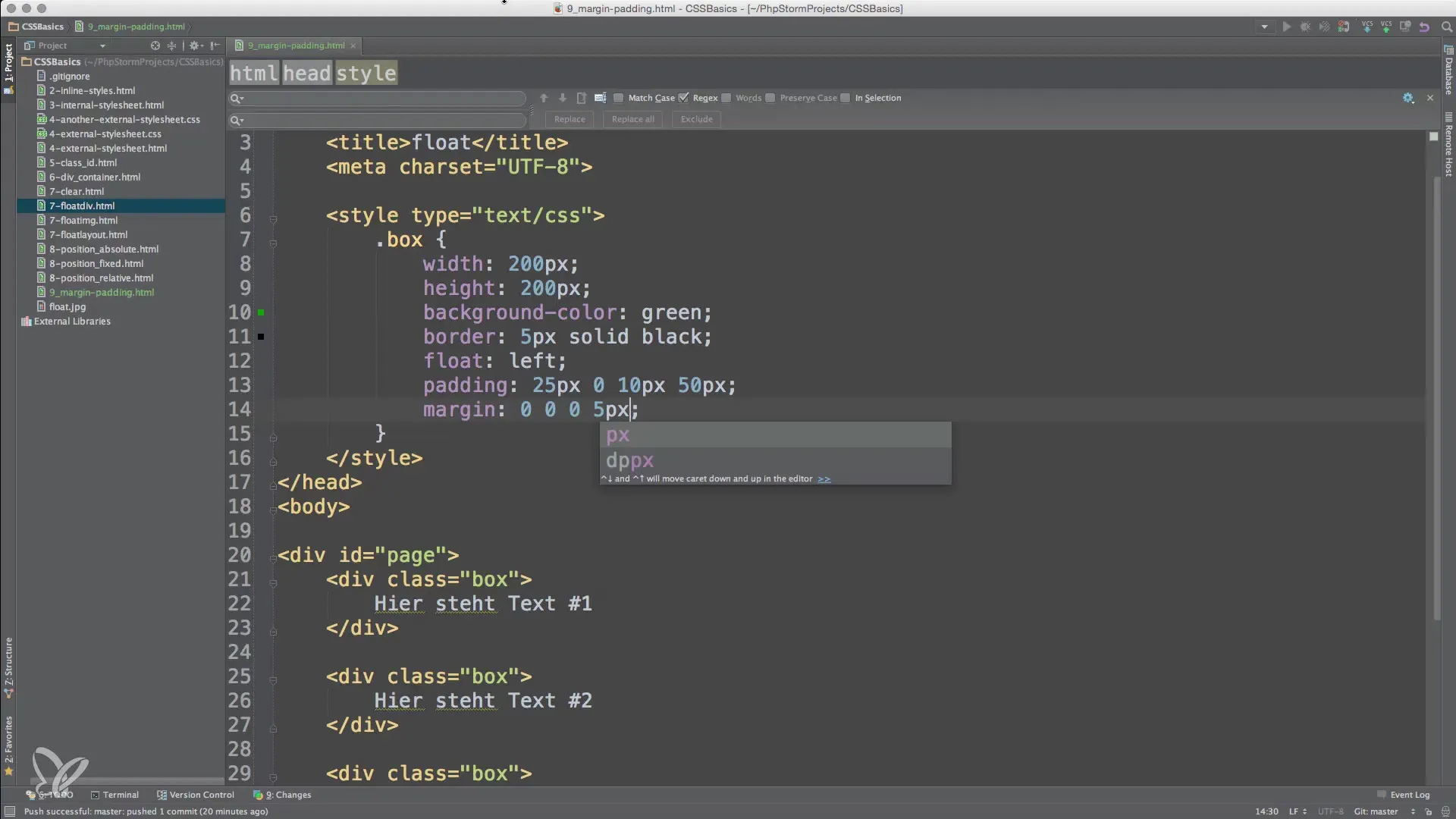 Udnyt afstande effektiv i HTML og CSS Effektiv udnytte afstande i HTML og CSS