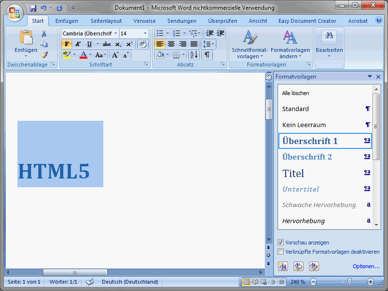 HTML &amp; CSS für Einsteiger (Teil 01): Ein erster Blick auf HTML, CSS &amp; Co.