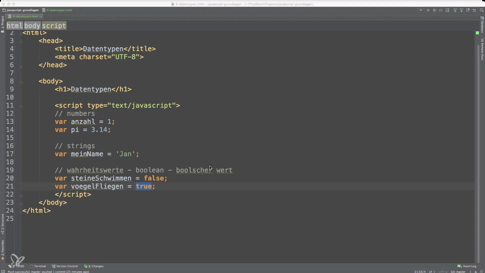 Datatyper i JavaScript simpelthen forklaret Datatyper i JavaScript enkelt forklaret