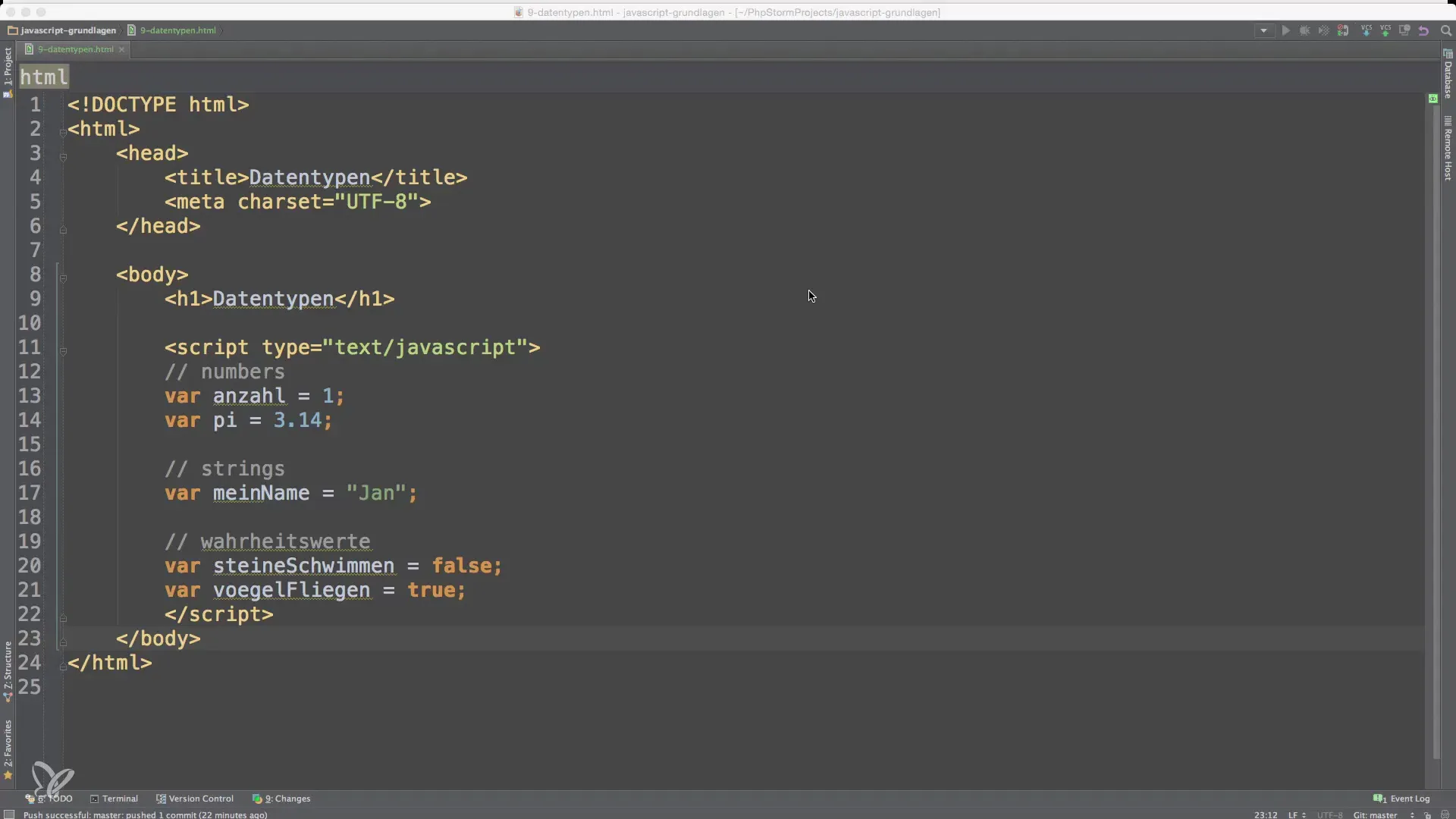 Datatyper i JavaScript enkelt forklaret Datatyper i JavaScript forklaret enkelt