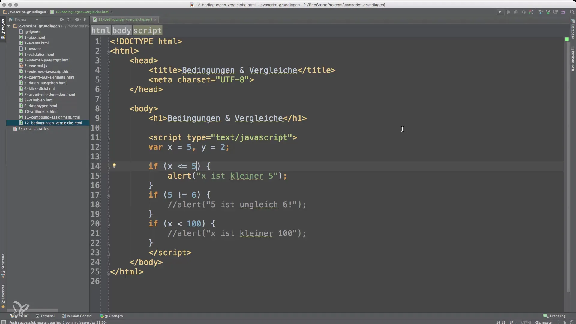 Zrozumieć warunki JavaScript z użyciem if Zrozumieć warunki JavaScript z if