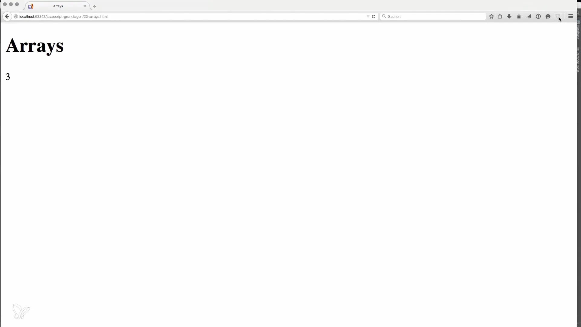 Grundlaget for arbejde med arrays i JavaScript Grundlaget for arbejde med arrays i JavaScript