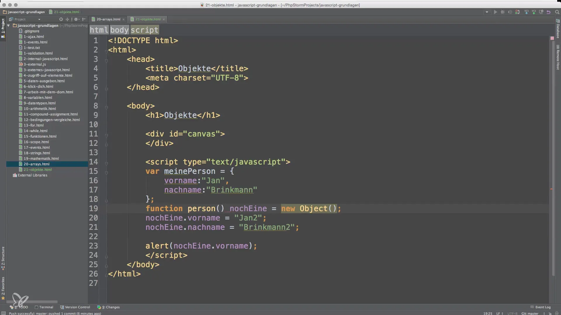 Objektoprettelse i JavaScript – Lære grundlæggende om det Oprettelse af objekter i JavaScript – Lære grundlæggene