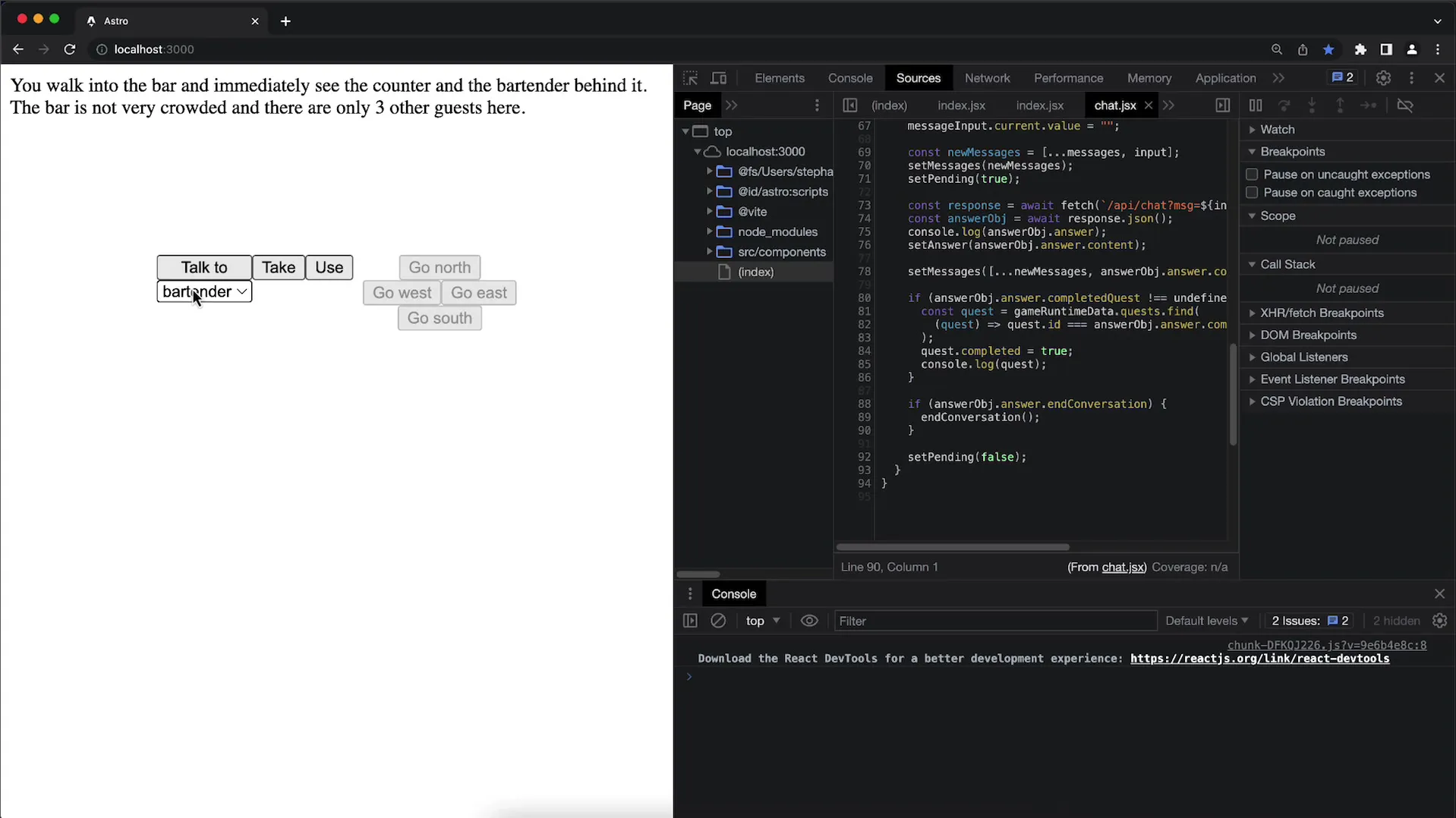 Integrace Dr. Owena do hráčské zkušenosti s OpenAI API