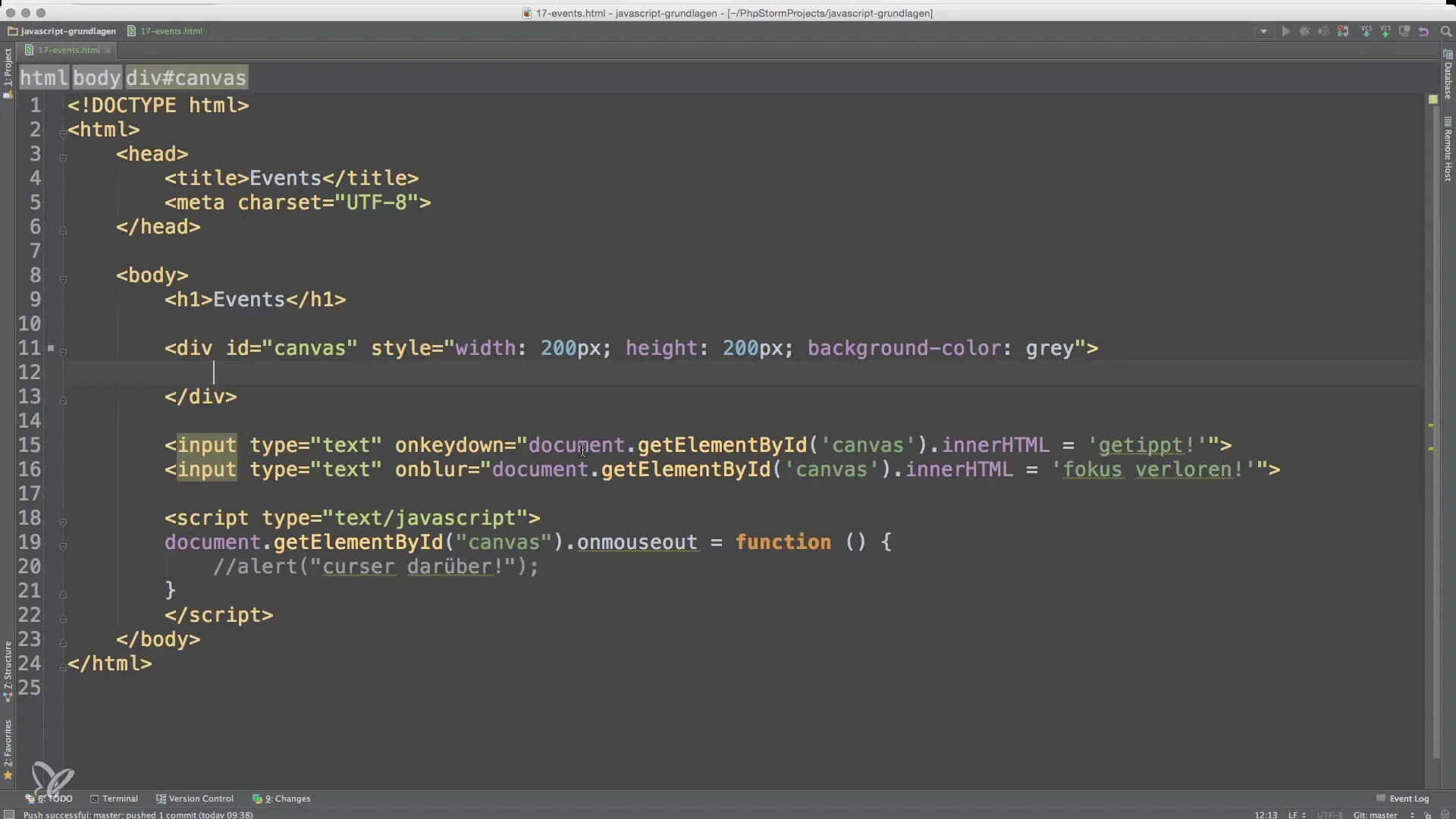 Forstå og anvende JavaScript begivenheder Forstå og anvende JavaScript-begivenheder