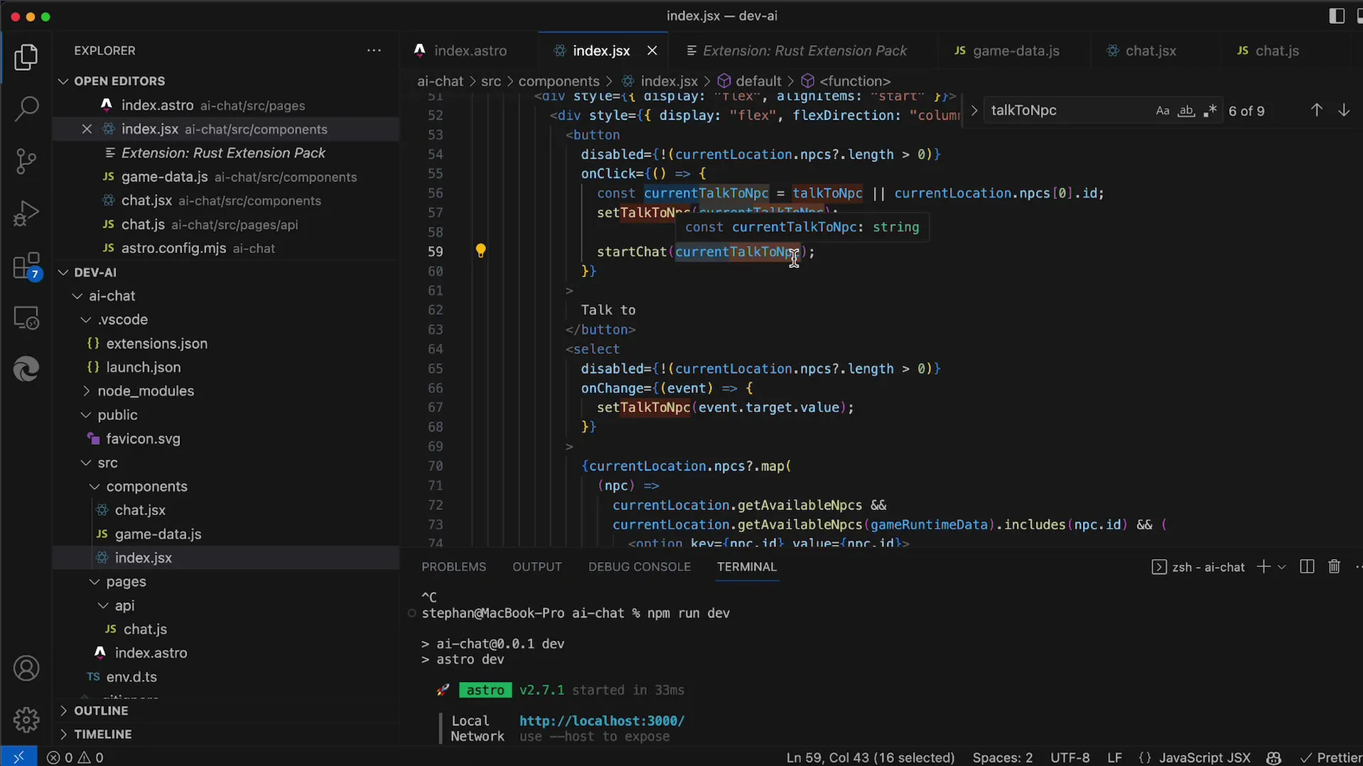 Așa începi o nouă discuție cu Dr. Owen despre OpenAI API