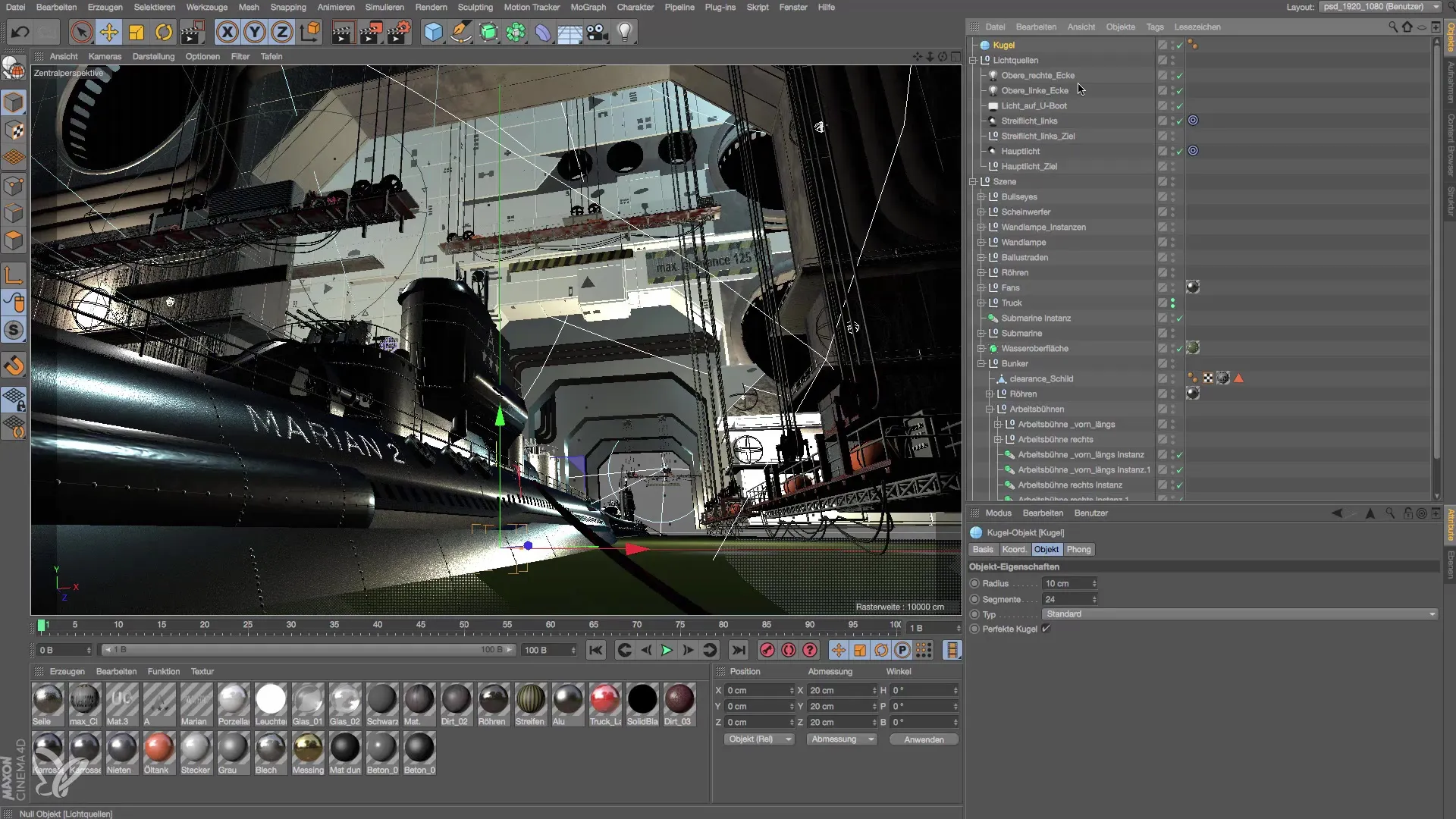 Éclairage de camion dans Cinema 4D : Utiliser correctement le matériau lumineux Éclairage de camion dans Cinema 4D : Utiliser correctement le matériau lumineux