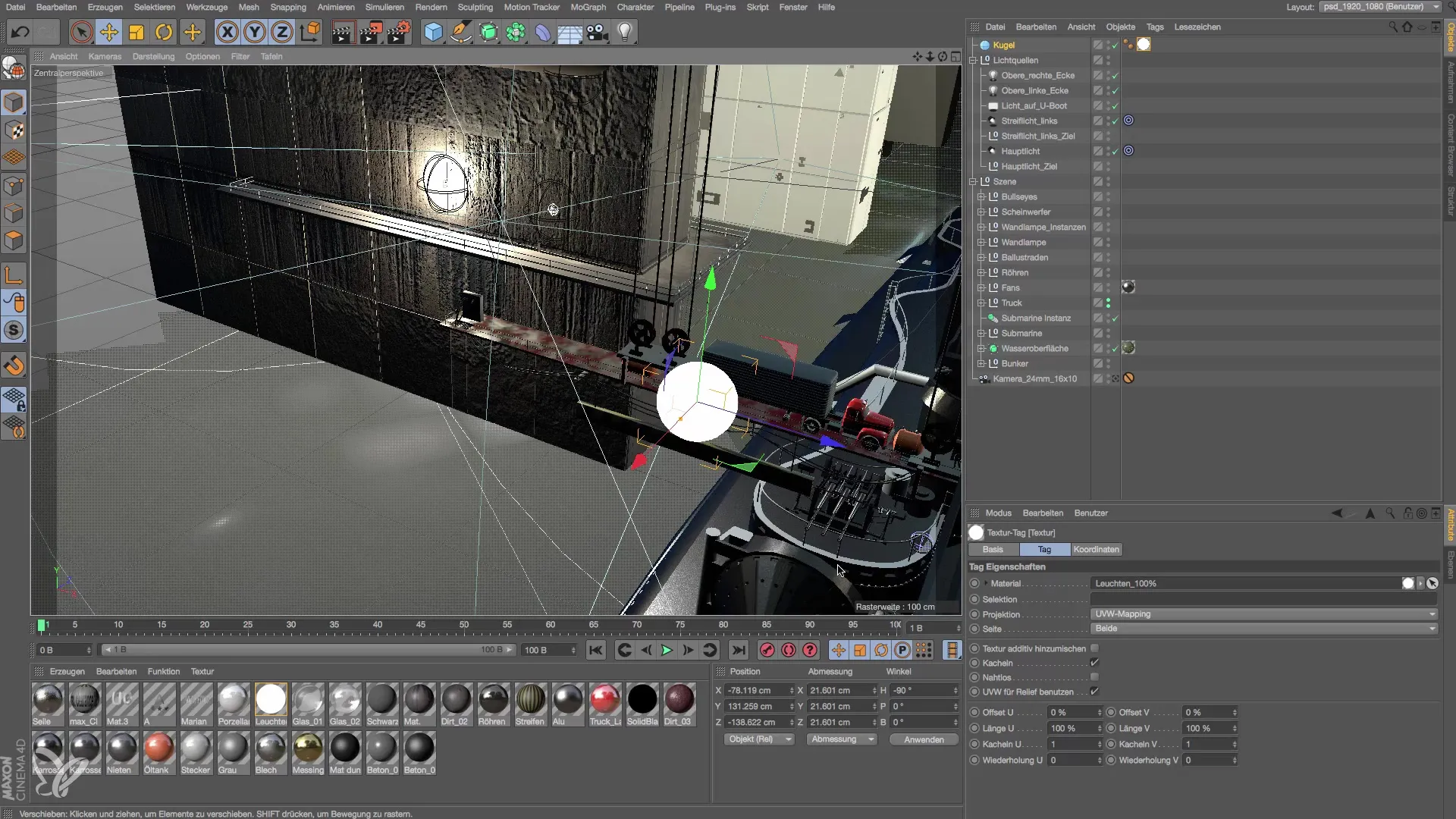 Éclairage de camion dans Cinema 4D : bien utiliser le matériel lumineux Éclairage de camion dans Cinema 4D : Utiliser correctement le matériau lumineux