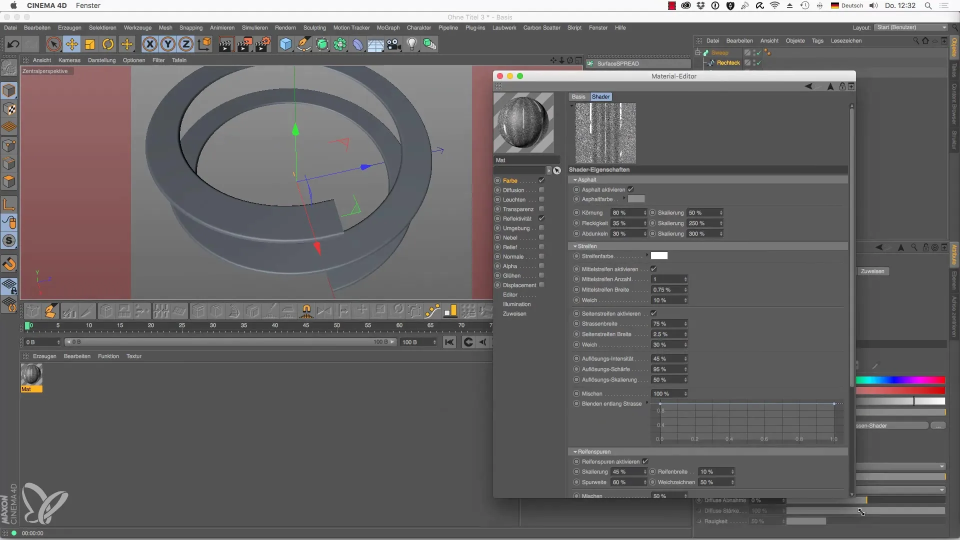Laubwerk Shader dans Cinema 4D - L'utilisation de SurfaceSPREAD Laubwerk Shader dans Cinema 4D - L'utilisation de SurfaceSPREAD