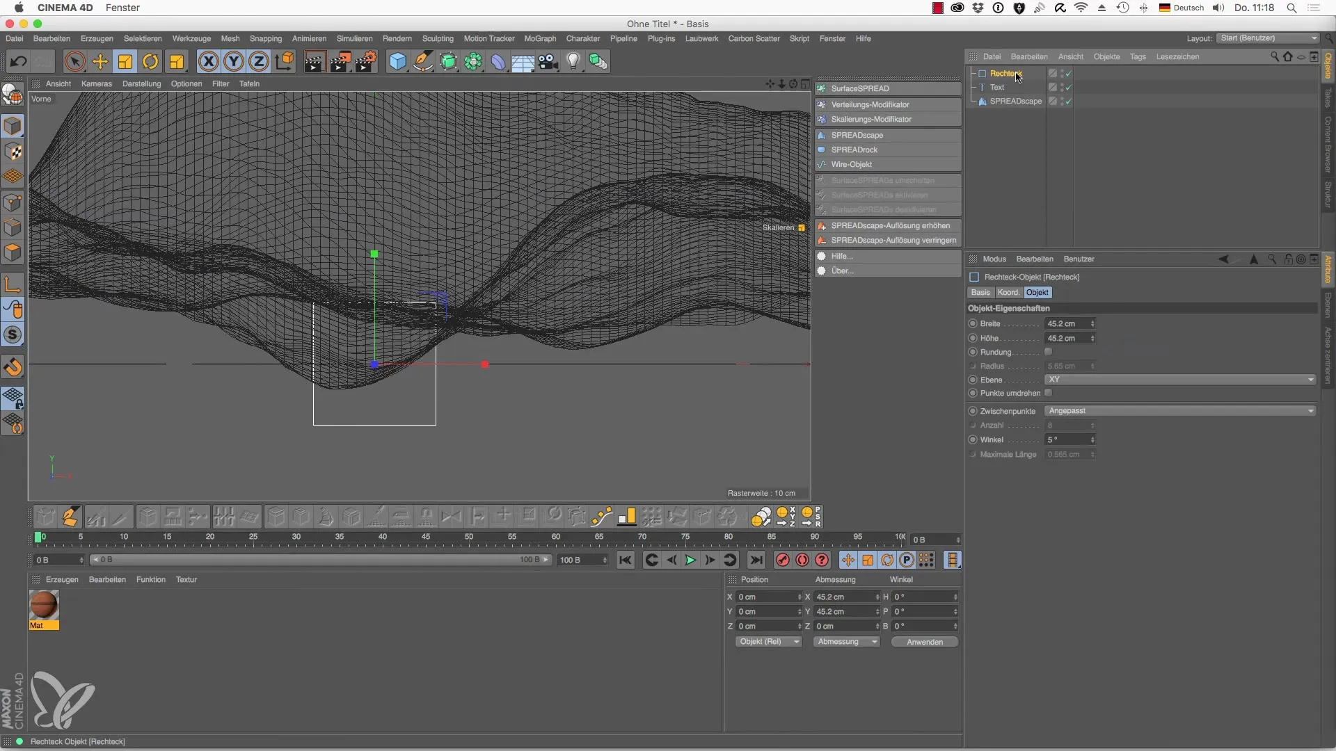 Objet SPREADscape dans Cinema 4D : Créez des paysages impressionnants Objet SPREADscape dans Cinema 4D : Créez des paysages impressionnants